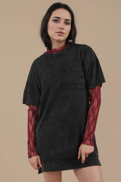 Too Cool to Care Tee Dress