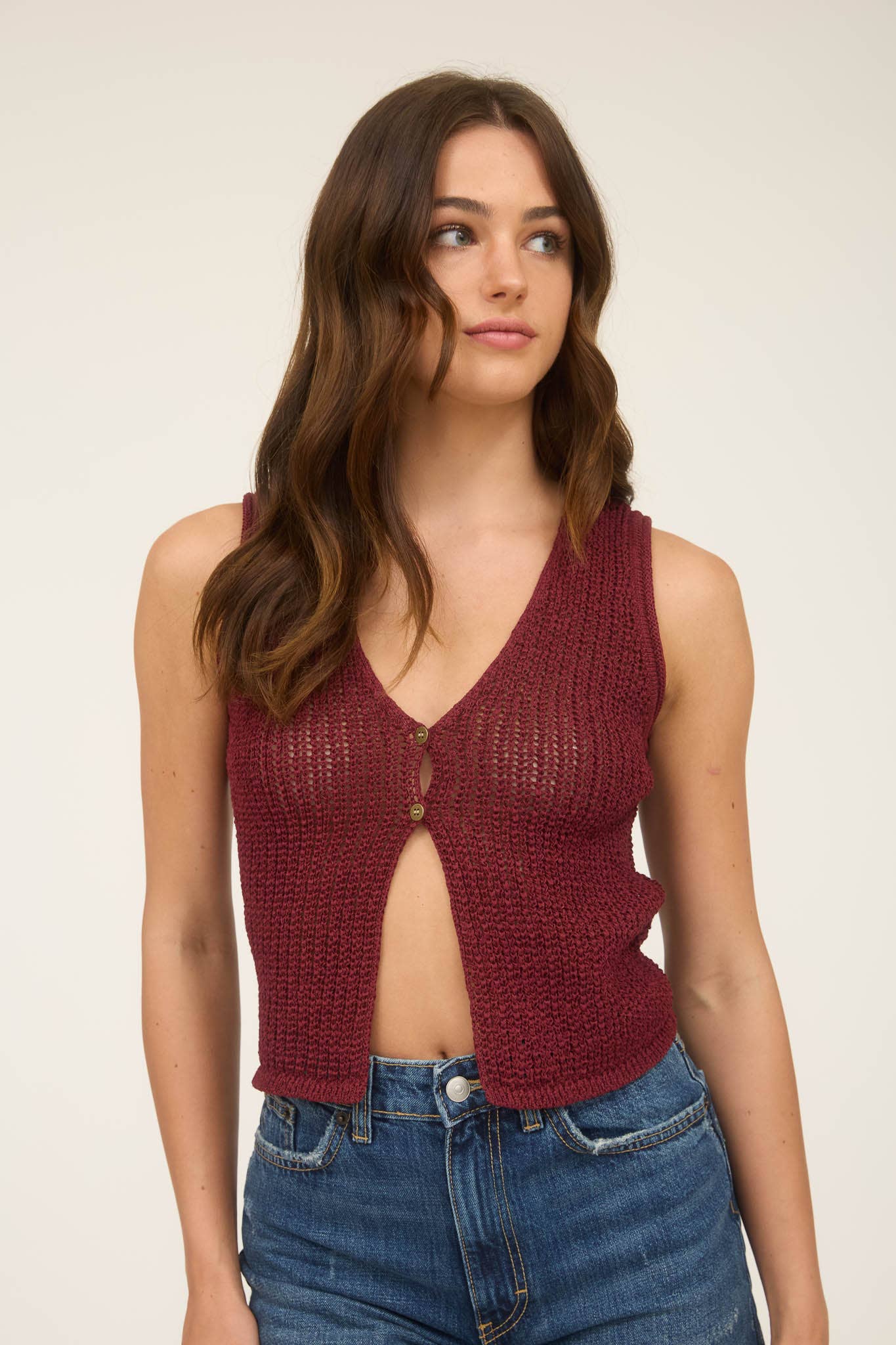 Coastal Cool Crochet Vest