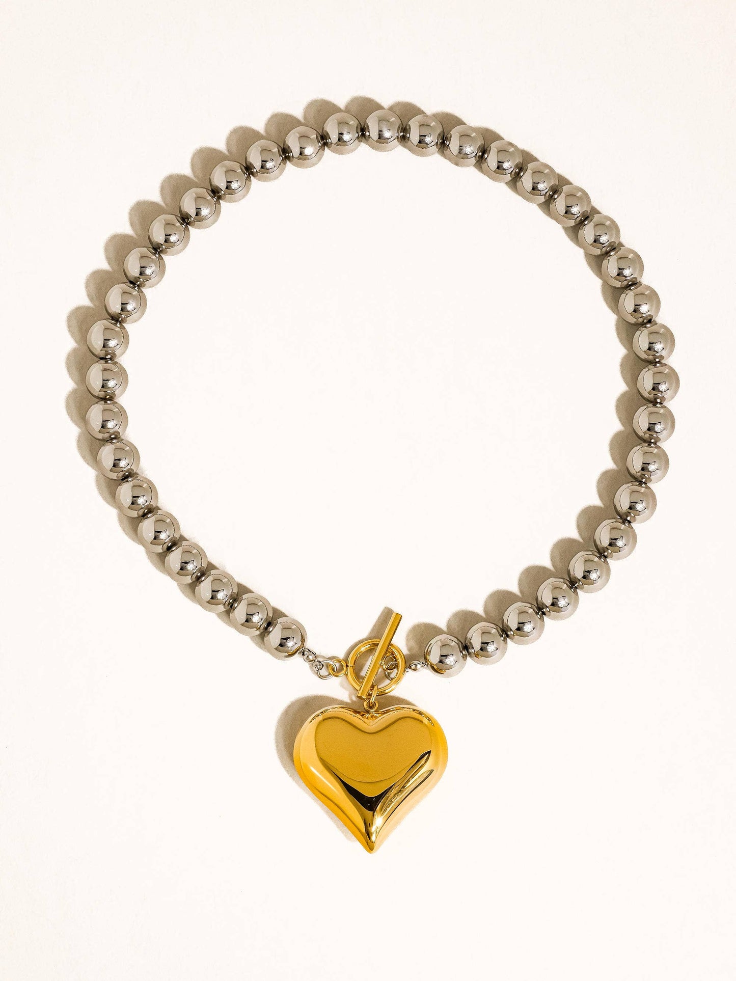 Two-Tone Trouble Necklace