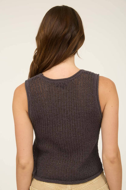 Coastal Cool Crochet Vest